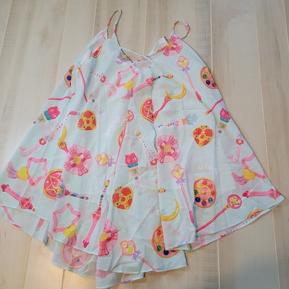 Ota-Q kawaii magical girl pastel tank dress - Picture 1 of 2